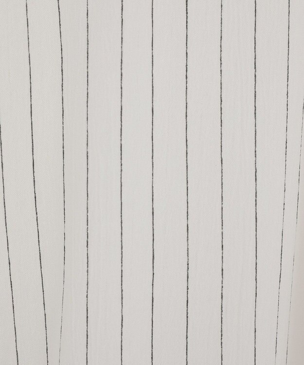 Green Parks Ｉ　ターンバック長袖レーヨンチュニック Stripe