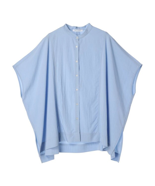 AMERICAN HOLIC 接触冷感ポンチョフレンチスリーブシャツ Sax