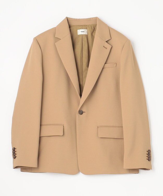 NAVE 【ReNAVE 吸水速乾】ホロウツイル ジャケット キャメル