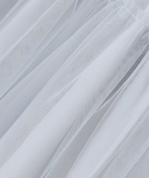 組曲 KIDS 【S-Lサイズ】チュール スカート サックスブルー系