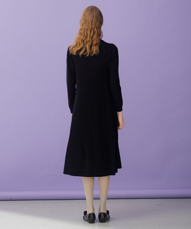 TOCCA 【洗える！】AMULET ニットドレス ブラック系