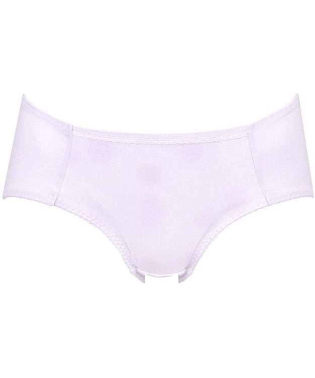 Wing ジュニアショーツ Wing Teen おしりにくいこみにくい ズレ上がりにくい(裾) 【non!PKパンツ】 綿混素材(身生地部) RB2451とペア はきこみ丈あさめ RJ3451 ウイング／ワコール パープル