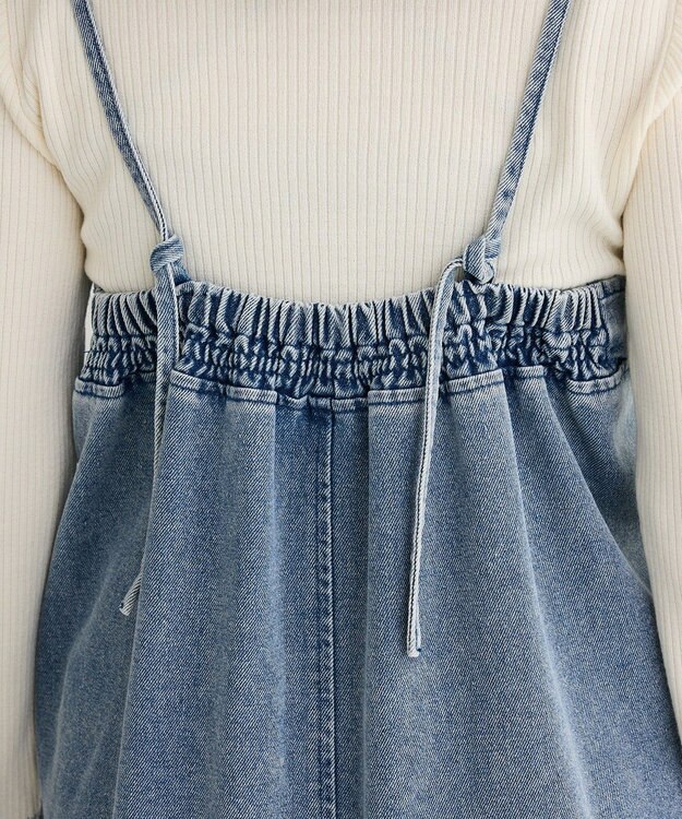 Green Parks デニムキャミワンピース Indigo