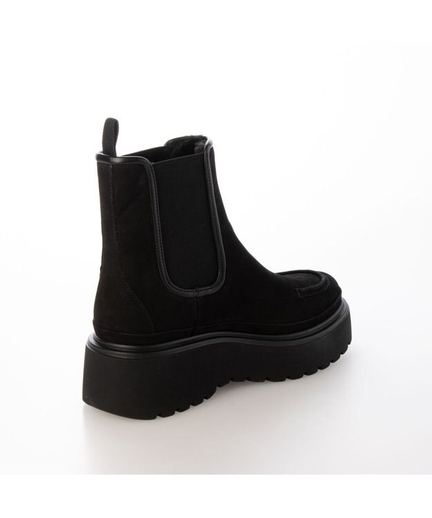 MODE ET JACOMO <MODE ET JACOMO>厚底サイドゴアブーツ ブラックヌバック