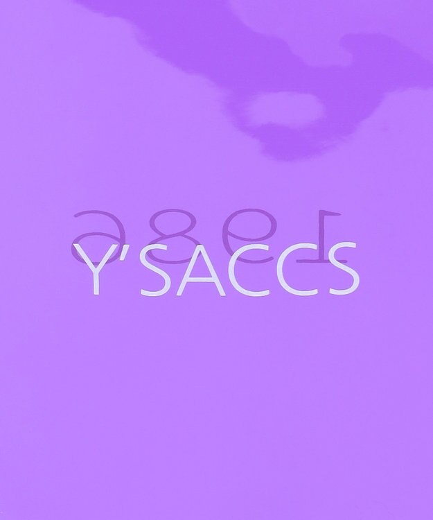 Y'SACCS パラコード編み込みトート パープル