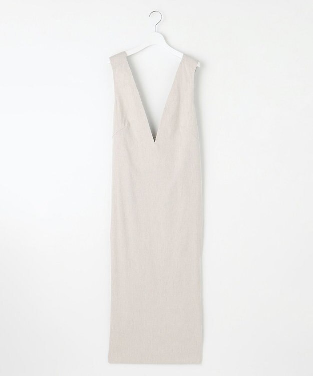 23区 【SACRA】ヴィスコースリネン ワンピース ベージュ系