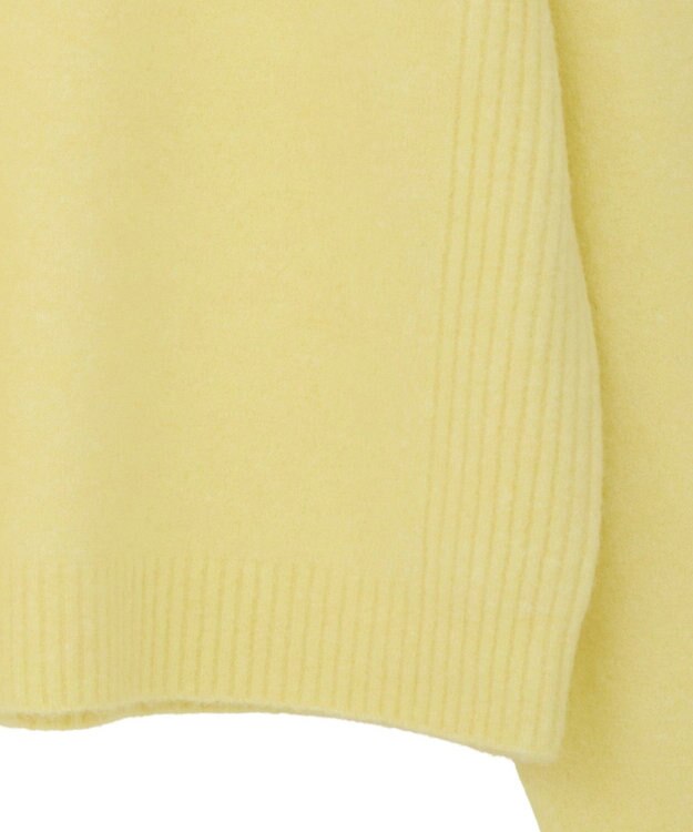CRAFT STANDARD BOUTIQUE 起毛クルーネックニットプルオーバー Yellow