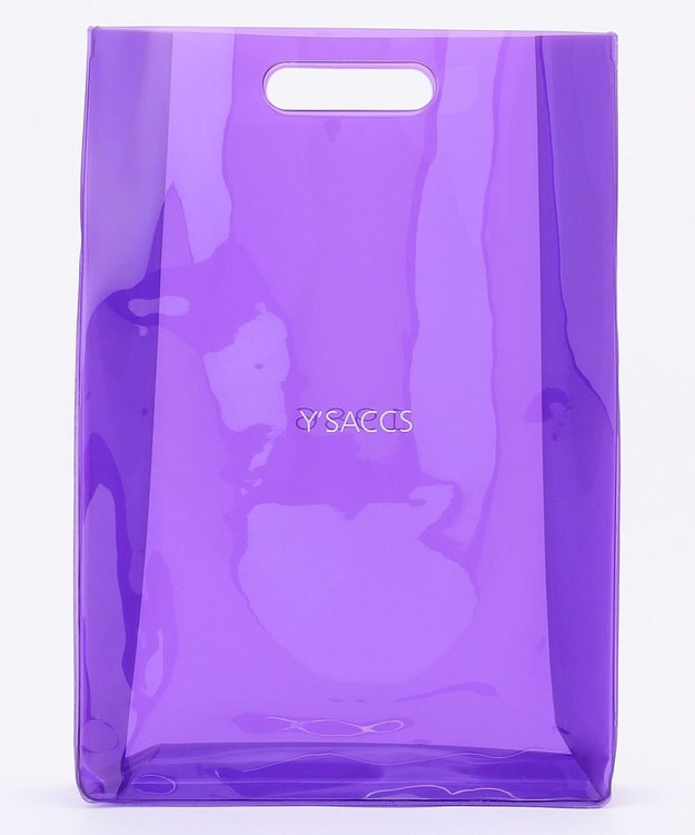Y'SACCS パラコード編み込みトート パープル