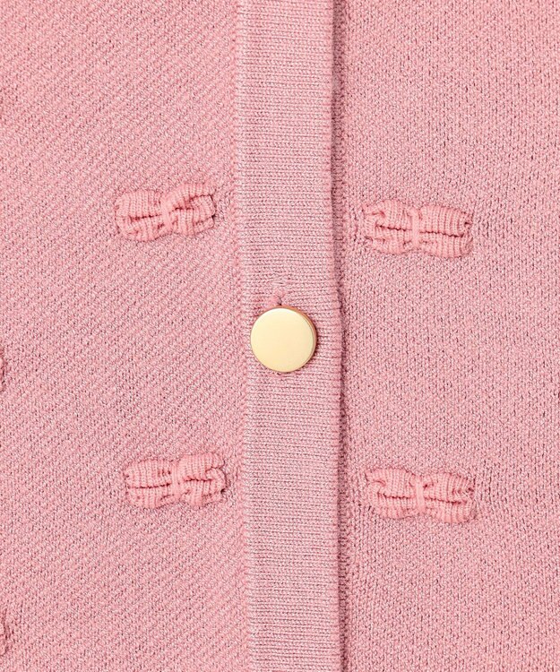 TOCCA RIBBON BLOOM カーディガン ピンク系