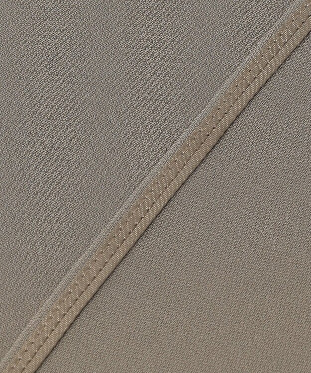 自由区 L 【17号サイズまで展開・カタログ掲載・セットアップ対応】トリアセダブルクロス ブラウス モカ