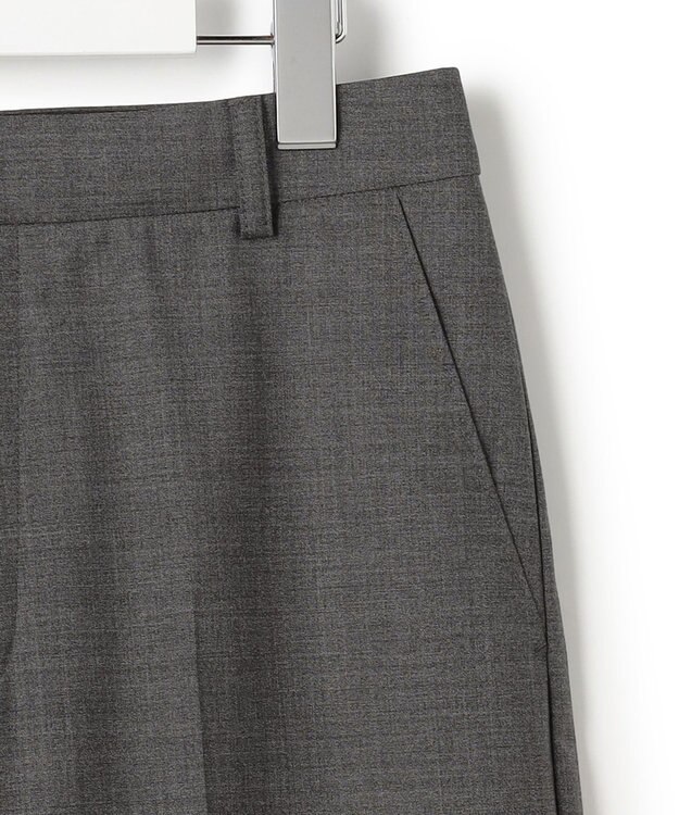 23区 L 【セットアップ着用】ファインネスウール ワイド パンツ グレー系