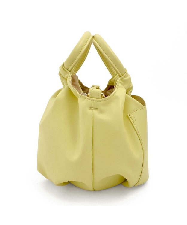 ROOTOTE 1254【合皮ギャザートート】LT.ベビールー.クランプリー-A 03：ルミイエロー