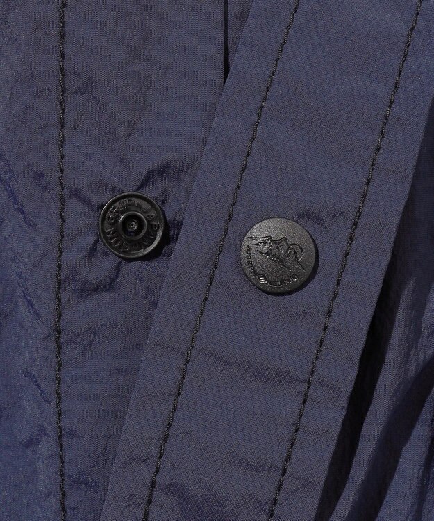 JOSEPH ABBOUD MOUNTAIN 【軽量/ストレッチ/ECO撥水】ライトワッシャーストレッチ アウトドア シャツ ネイビー系