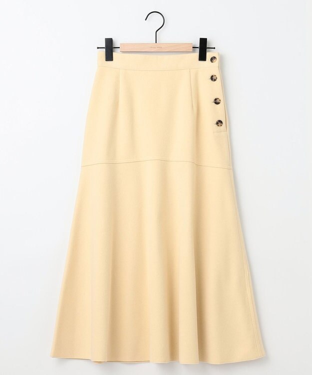 SHARE PARK LADIES ライトメルトンスカート ライトイエロー系