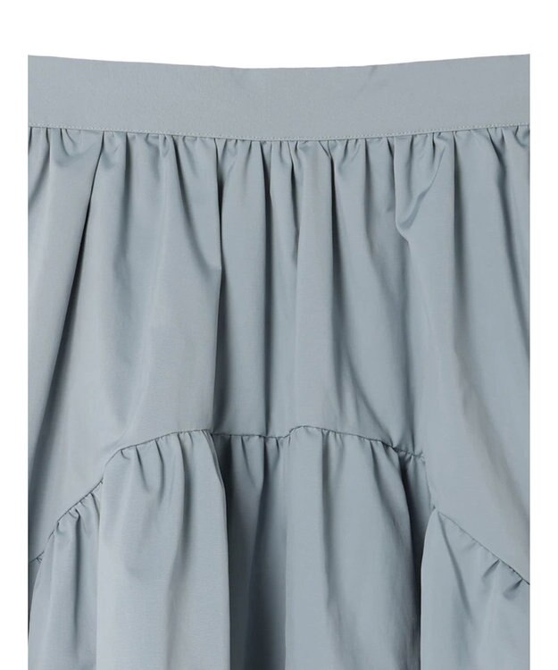 Green Parks ・ＥＬＥＮＣＡＲＥ　ＤＵＥ　ティアードバルーンスカート Sax