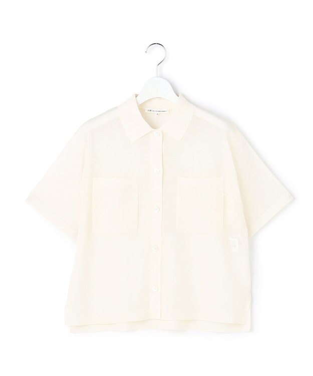 23区 【先行予約】シアー ポロニット アイボリー系