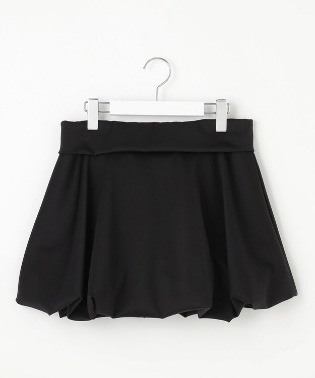 23区 L 【エステータ】スキューバ バルーンヘム ビスチェ ブラック系