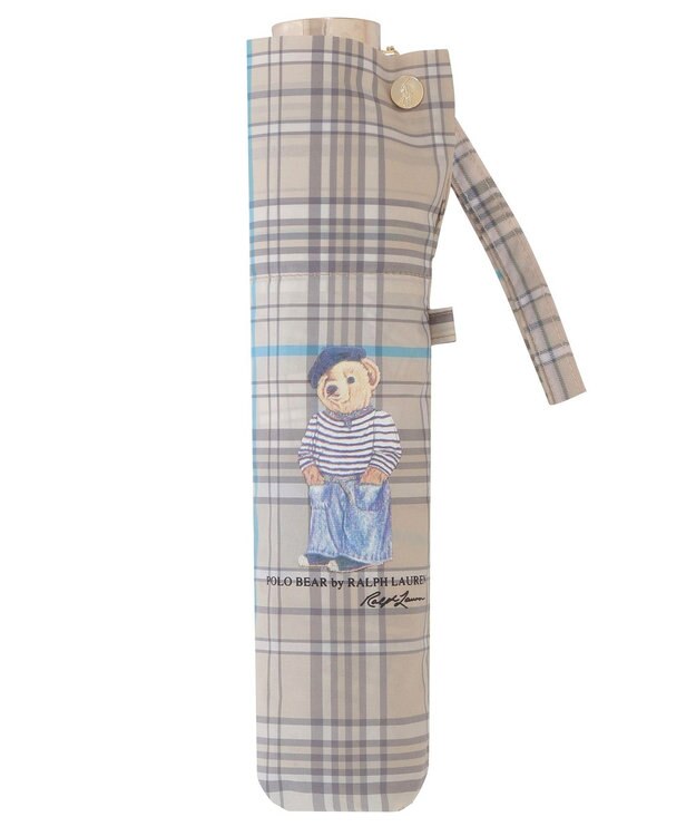 POLO RALPH LAUREN（ポロ ラルフローレン)フレンチベア×チェック 雨傘