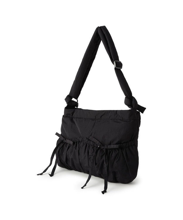 Chacott 2Pショルダーバッグ ブラック