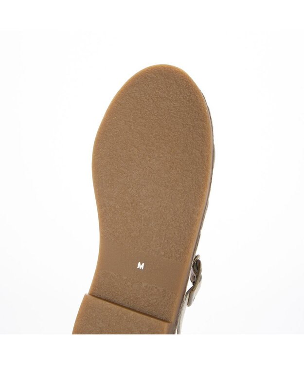 ing <ing>【サスティナブル】クロスメッシュデザインサンダル アイボリー