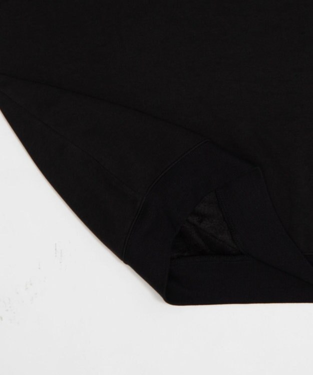 WEGO 【2点SET】アクセ付き裏シャギーグラフィックプルオーバー ブラック