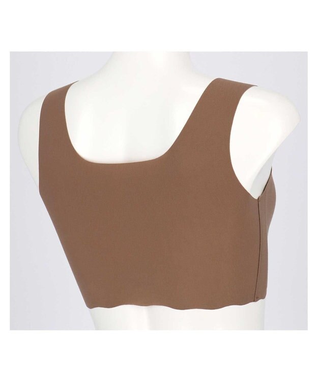 une nana cool 綿混フラット仕上げ　ノンワイヤーブラジャー　　【全サイズ同一価格】 WI