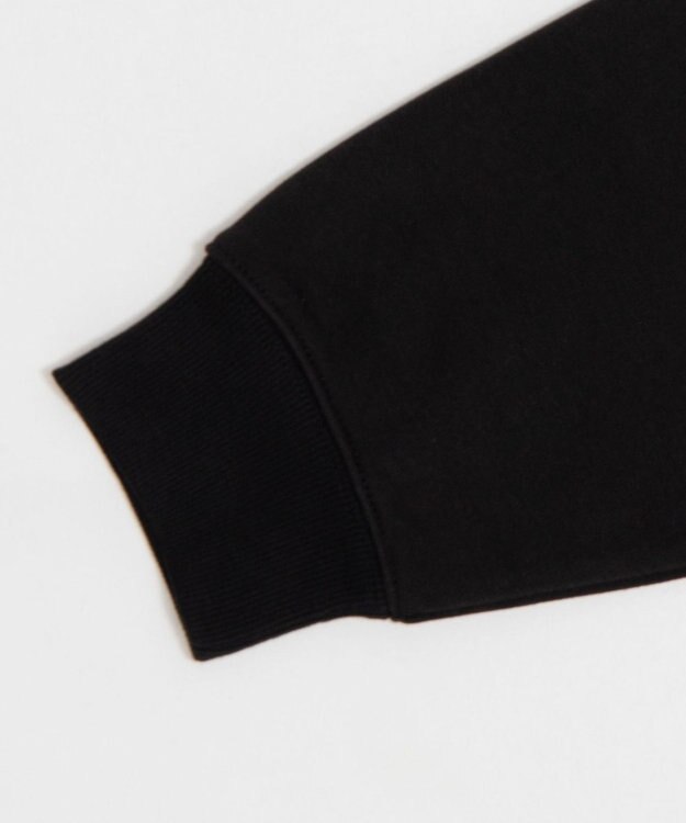 WEGO 【2点SET】アクセ付き裏シャギーグラフィックプルオーバー ブラック