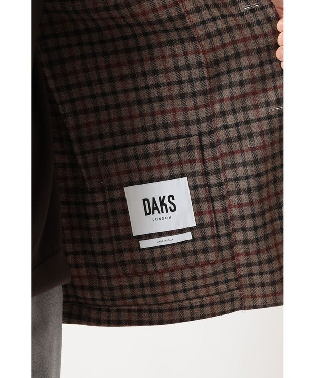 DAKS ハウスツイード テーラード オーバーシャツ ハウスチェック