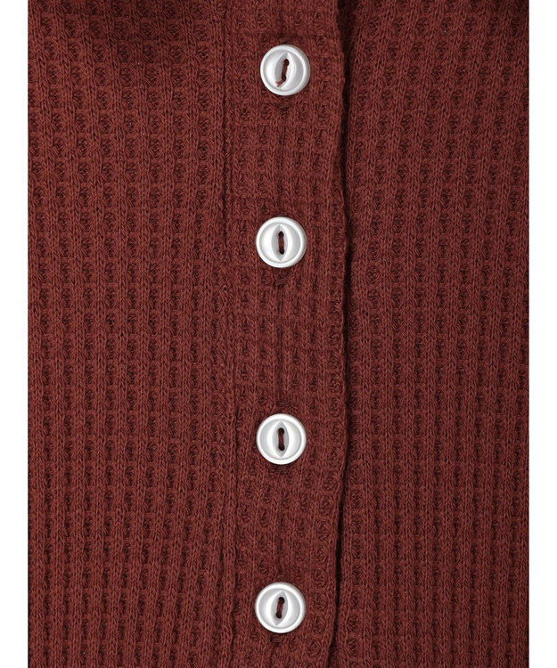 CRAFT STANDARD BOUTIQUE ワッフルワンピース Brick Red