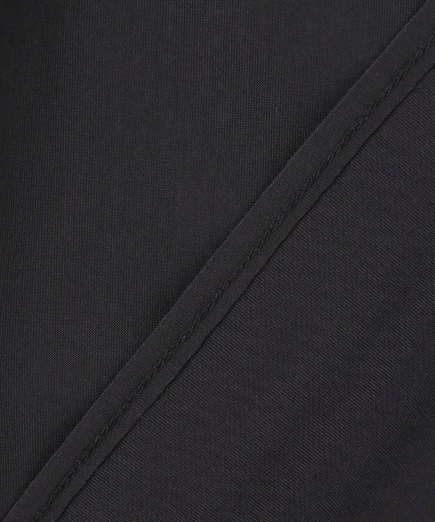 23区 【新色追加/洗える】クリアトリコットジャージー ギャザーデザイン カットソー ブラック系