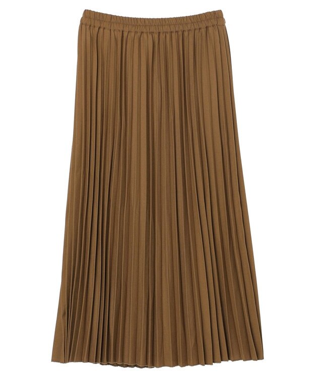 earth music&ecology すきな丈プリーツスカート Camel