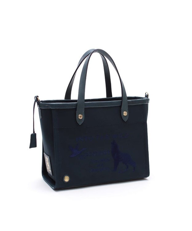 A.D.M.J. 【ファブリック】オフィサー/トート32cm(Dカン＋) NAVY