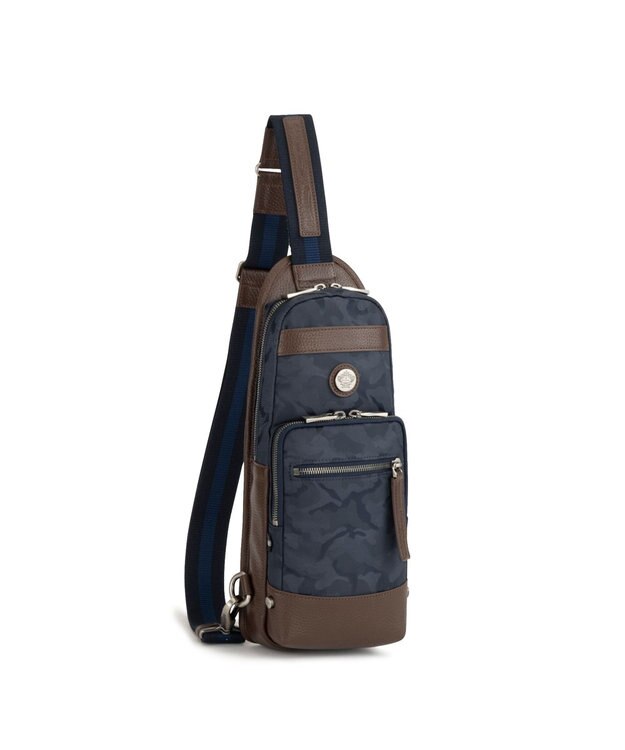 ACE BAGS & LUGGAGE Orobianco ソロペルテ 30th ボディバッグ  迷彩 93193 オロビアンコ ネイビー