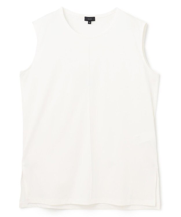 JOSEPH 【洗える】ロイヤルコットン　ラウンドネックカットソー White