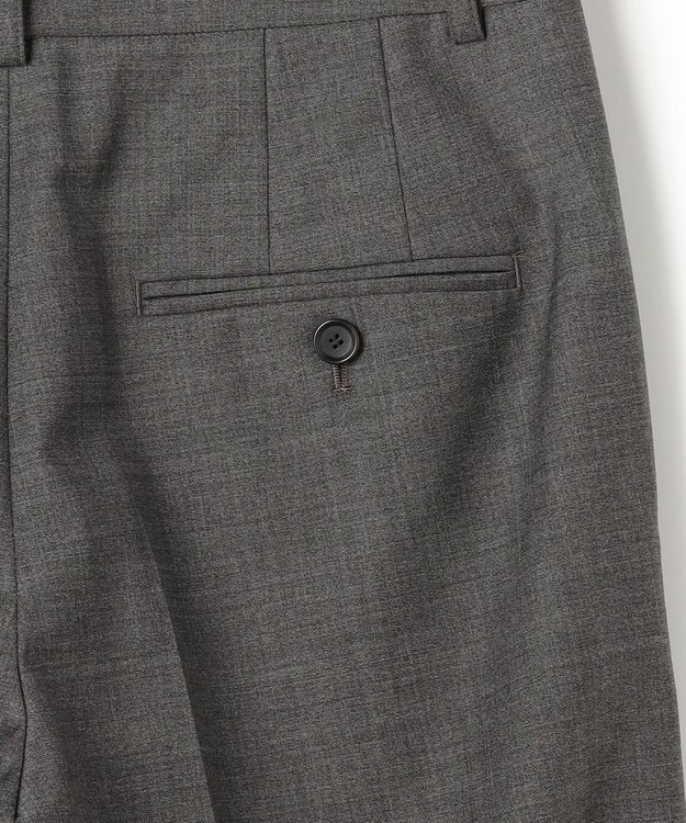 23区 L 【セットアップ着用】ファインネスウール ワイド パンツ グレー系