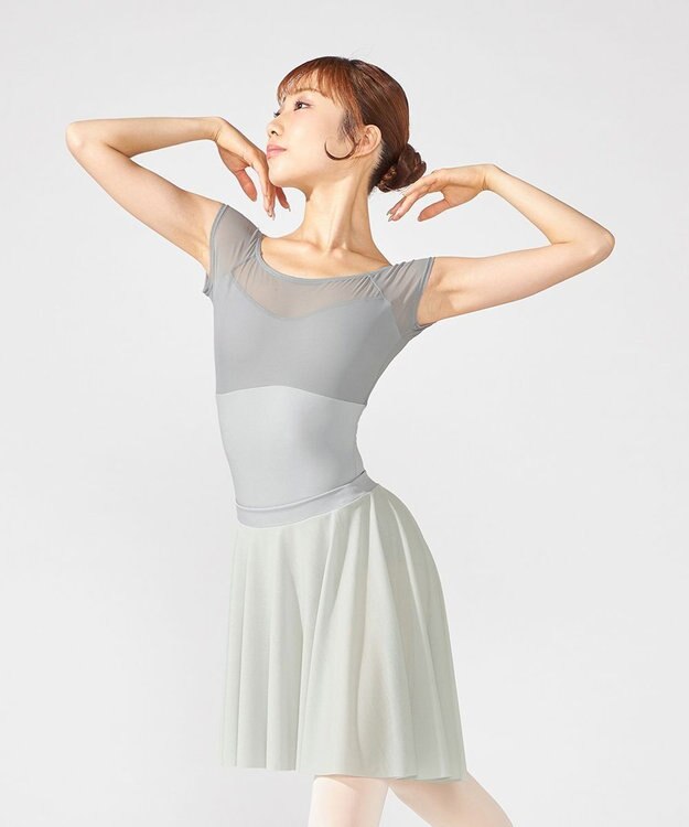 Chacott スカート アッシュグレー