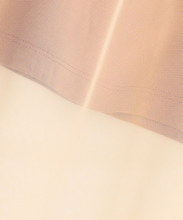 BEIGE， 【洗える】TAMARIX / ストレッチチュールIラインスカート Beige