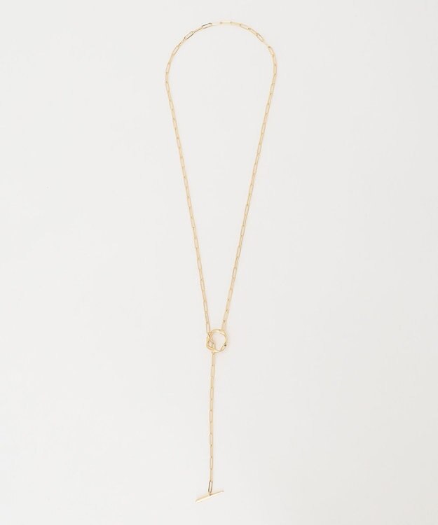 23区 チェーンラリエットネックレス ゴールド系