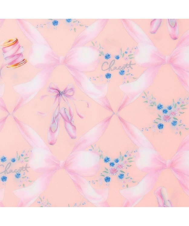 Chacott トゥリボンクリアファイル ロイヤルピンク