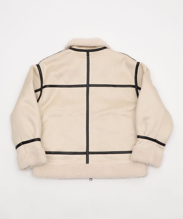 WEGO 【25年秋冬新作/ユニセックス着用ITEM/MLサイズ展開】B－3ジャケット ライトベージュ