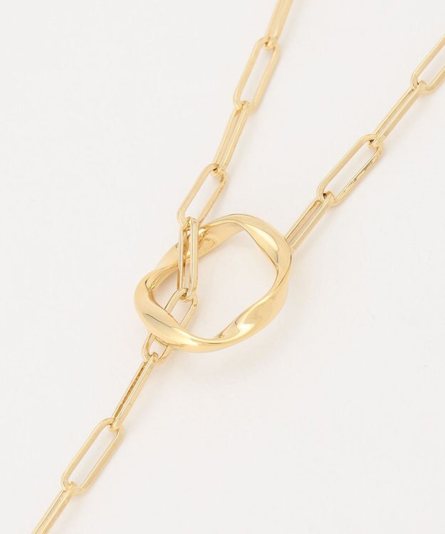 23区 チェーンラリエットネックレス ゴールド系