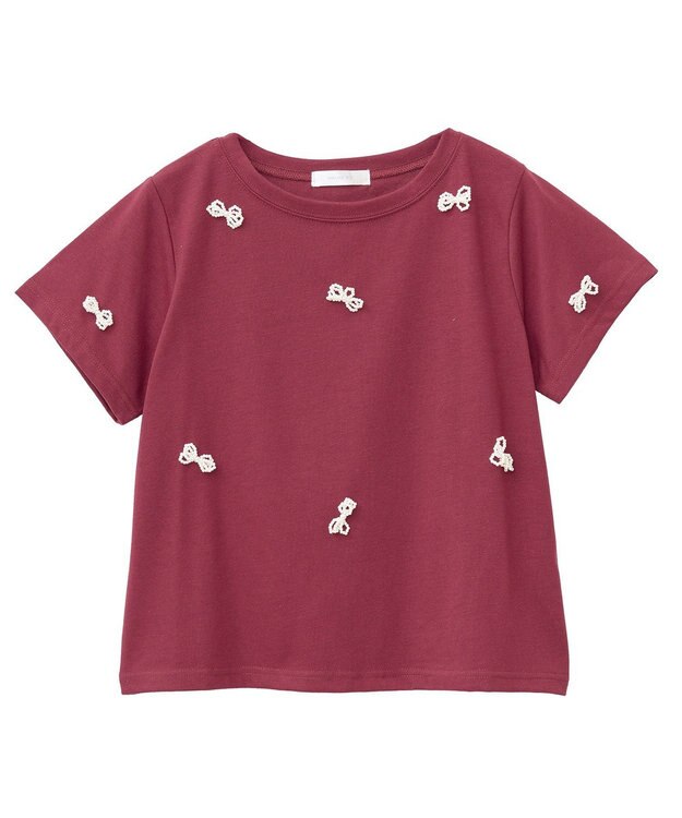 Green Parks ・ｓｗｉｎｇ　ｂｙ　パールリボンモチーフＴＥＥ Bordeaux