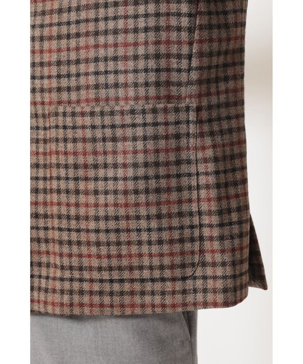 DAKS ハウスツイード テーラード オーバーシャツ ハウスチェック