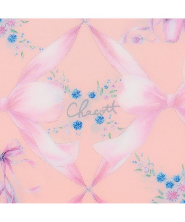 Chacott トゥリボンクリアファイル ロイヤルピンク