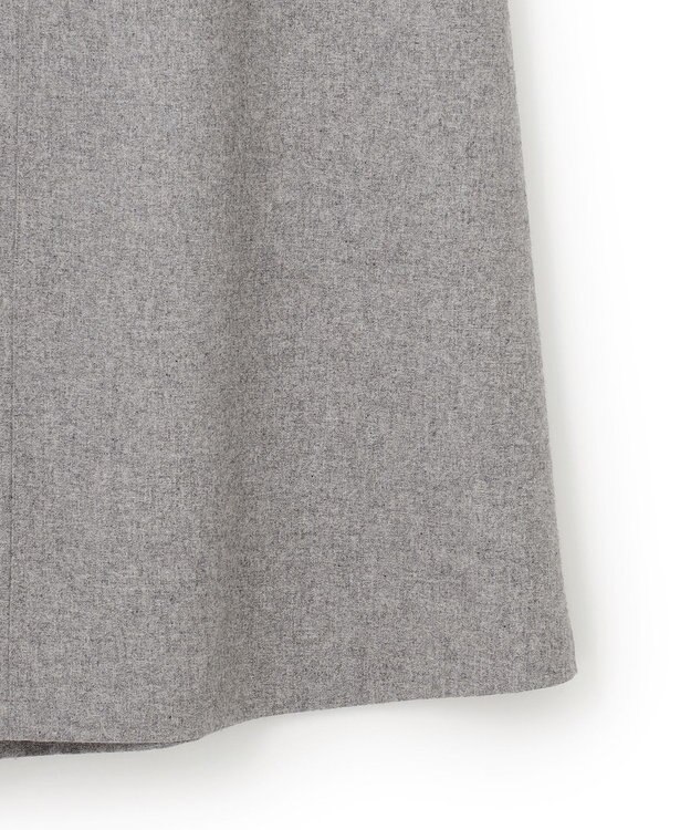 J.PRESS YORK STREET 【WOMEN】バックタックスカート ライトグレー系