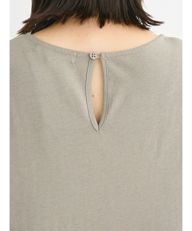 Green Parks ・ＳＵＧＡＲ　ＳＰＯＯＮ【ＣＯＯＬ】フレンチキリカエワンピ Gray Beige