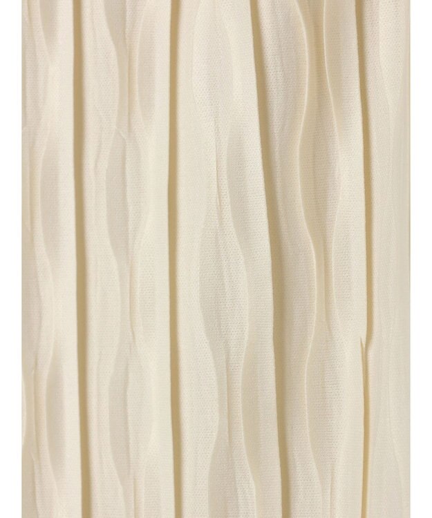 earth music&ecology リラックスセルフカットパンツ（Ｉｖｏｒｙ） Ivory