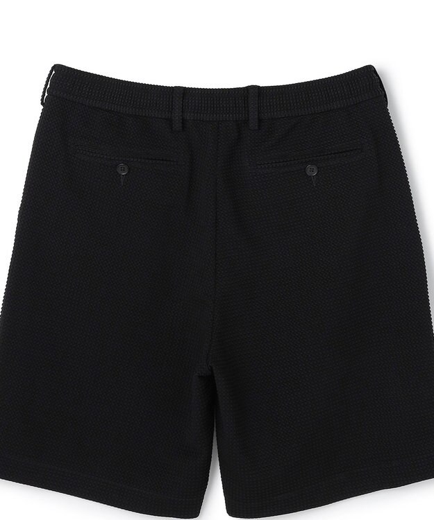 JOSEPH HOMME 【オリジナル素材】 ライトタックジャージー ドロスト付ショートパンツ / BERMUDA ブラック系