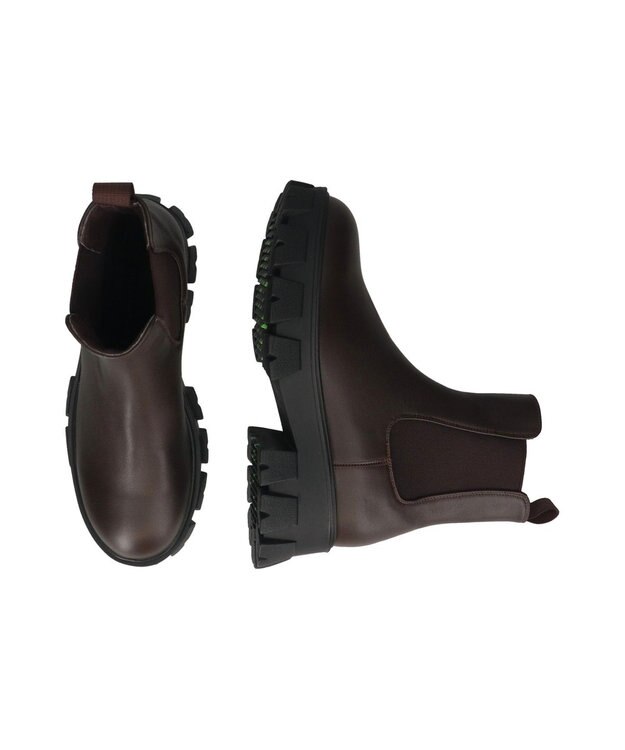 Bridget Birkin 【PARADIS COULEUR】トラックソールサイドゴアブーツ ダークブラウン