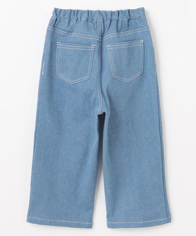 ANY KIDS デニムワイドパンツ ブルー